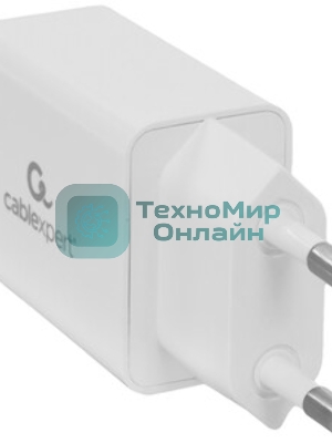 Сетевое зарядное устройство Cablexpert MP3A-PC-39 100/220V - 5V USB 1 порт, 1A, белый