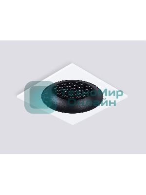 Светильник встраиваемый Ambrella light TN102727 WH/BK белый/черный GU5.3 92*92*23