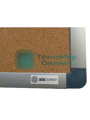 Демонстрационная доска Cactus CS-CBD-45X60 пробковая 45x60 см, алюминиевая рама
