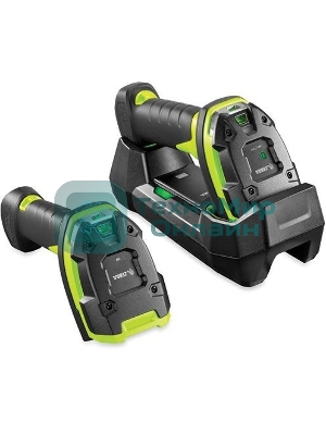 Сканер штрих-кода ручной Zebra DS3608 (DS3608-SR3U4600VZW) 2D имидж, проводной, USB, зеленый/черный