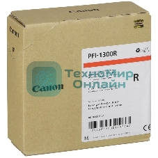 Картридж струйный Canon PFI-1300 красный