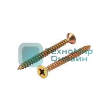 Саморез универсальный Kranz 5х60, желтый цинк, упаковка поставщика (4 800 шт.)