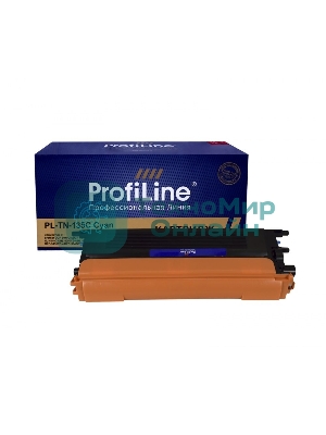 Картридж ProfiLine PL-TN-135C для принтеров Brother HL-4040CN/4050CDN/DCP-9040CN/MFC-9440CN 4000 копий Голубой