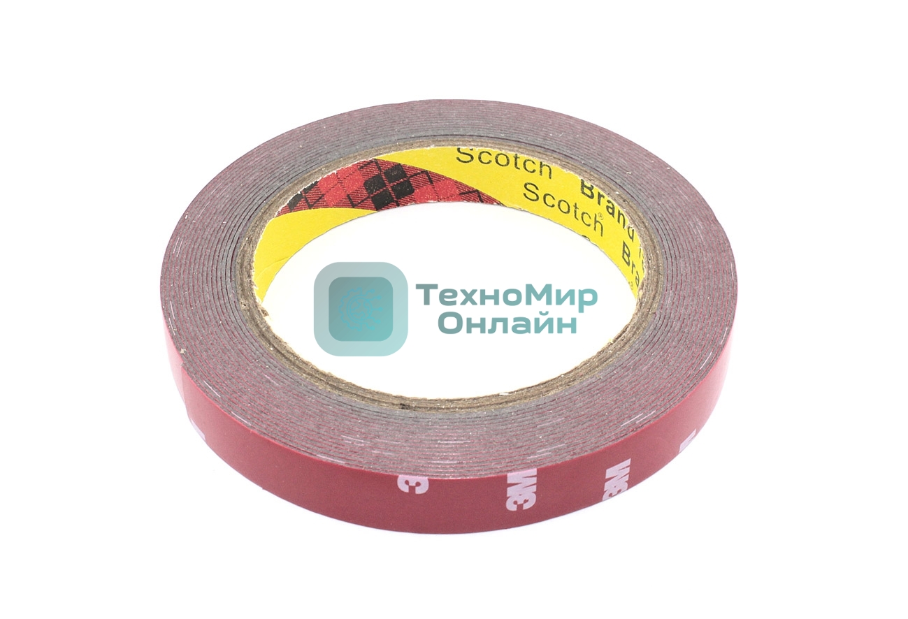 Скотч двусторонний вспененный 3M VHB 15 мм, 15 м
