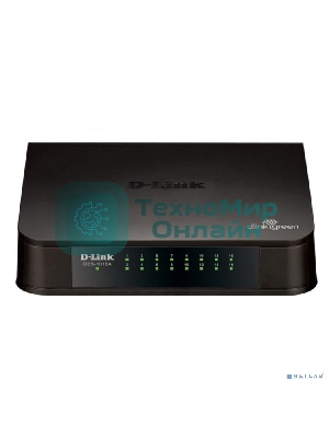 Коммутатор неуправляемый с 16 портами D-Link DES-1016A/E2A 10/100Base-TX и функцией энергосбережения