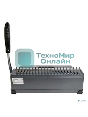 Переплетчик Office Kit B2112N A4/перф.12л.сшив/макс.450л./пластик.пруж. (4.5-51мм)