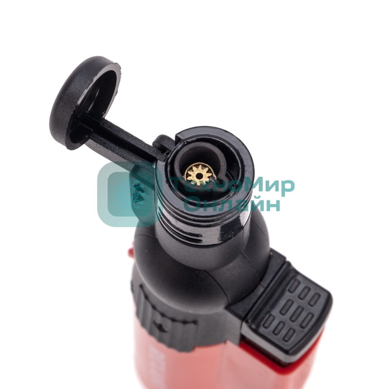 Турбо горелка Rexant GT-10, заправляемая, красная