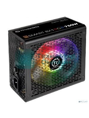Блок питания Thermaltake Smart PS-SPR-0750NHSABE-1, 750Вт, 80 PLUS Bronze, 120мм, черный