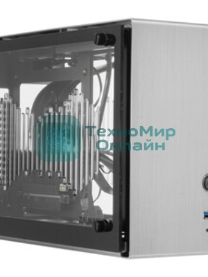 Компьютерный корпус ZALMAN MINITOWER MITX W/O PSU M2 MINI серебристый
