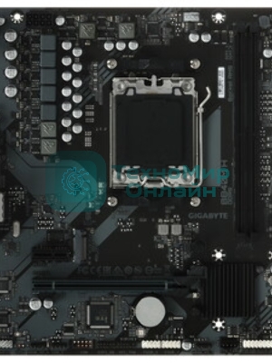 Материнская плата Gigabyte B840M-H, AM5, AMD B840, 2xDDR5, 4xSATA, 1xM.2, 1xPCIe 4.0 x16, 1xPCIe x1, 1xHDMI, 1xDP, 1x1Gb LAN, 1xUSB-A 10Gbps, 1xUSB-A 5Gbps, 4xUSB-A 2.0, 1xPS/2, 3x3.5 мм, 7.1, mATX