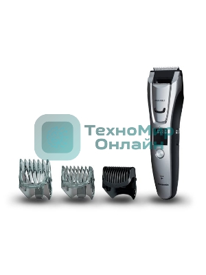 Машинка для стрижки Panasonic ER-GB80-S520 серебристый (насадок в компл:3шт)