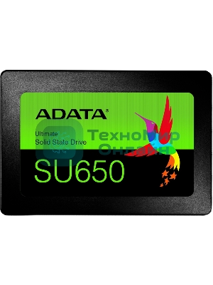Накопитель SSD ADATA SU650, 480Gb, SATA III, 2.5
