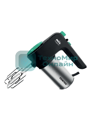 Миксер Centek CT-1123 (черный/сталь)