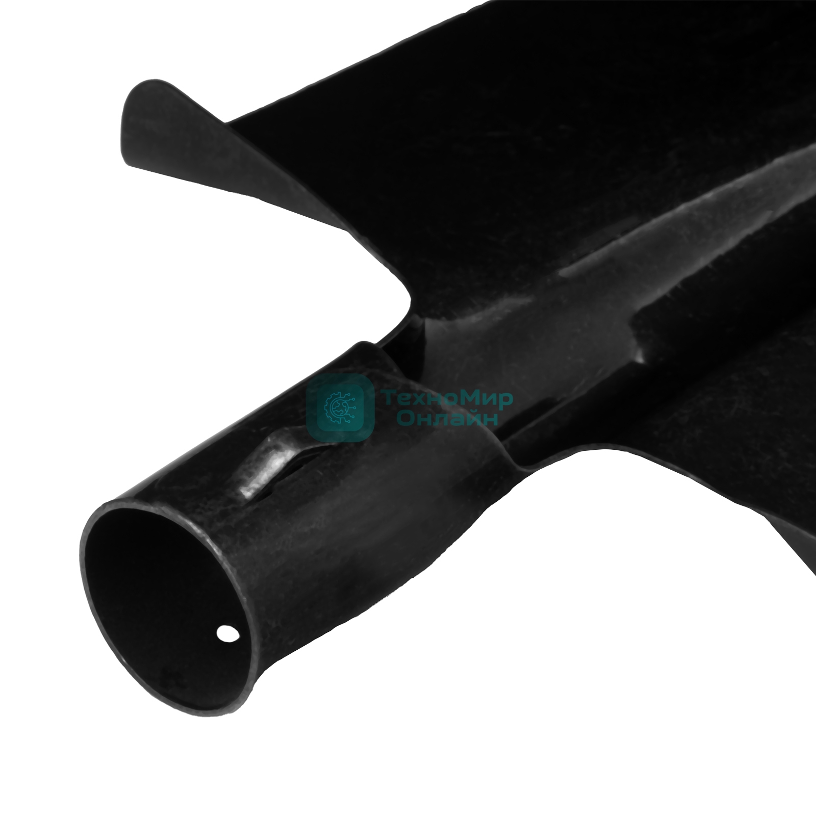 Лопата Сибртех штыковая с ребрами жесткости рельсовая сталь без черенка