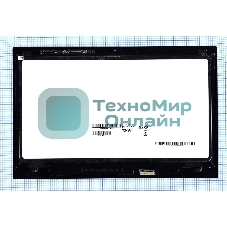 Модуль (матрица + тачскрин) для Acer Aspire S7-391 HD черный