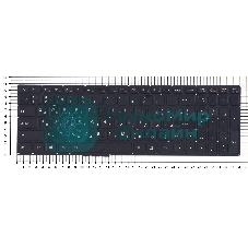 Клавиатура для ноутбука Lenovo IdeaPad Y700 Y700-15ISK черная без подсветки