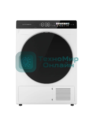 Сушильная машина Kuppersberg DM 590 W белый, 10 кг, сушка - тепловой насос, программ - 16, 60 x 85 x 62 см