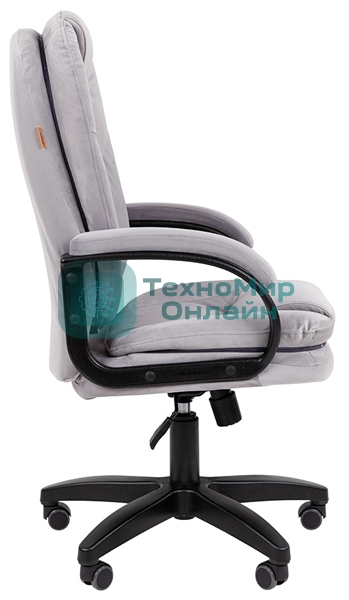 Кресло компьютерное Chairman Home 668 LT ткань Т-53 серый (аналог CH667)