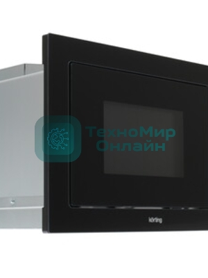 Встраиваемая микроволновая печь Korting KMI 825 TGN черный, 25 л, 900 Вт, переключатели - сенсор