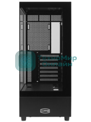 Корпус PcCooler C3Q500 BK черный без БП ATX 9x120мм 5x140мм 2xUSB3.0 audio bott PSU