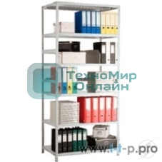 Металлические стеллажи Стеллаж MS 200KD/100x30/4 (Размеры внешние (ВхШхГ) 2000х1000х300 мм, 4 полки, с разборной стойкой)