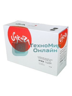 Картридж лазерный Sakura CF363A для HP Color LaserJet Enterprise M553n/553X/553dn HP Color LaserJet Enterprise M552dn, пурпурный, 5000 к.