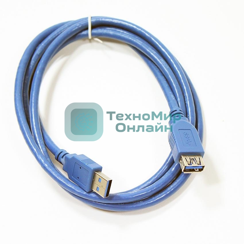 Кабель-удлинитель VCOM VUS7065-1.8M USB3.0 Am-Af 1,8m