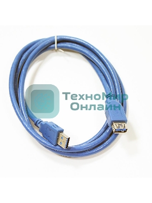 Кабель-удлинитель VCOM VUS7065-1.8M USB3.0 Am-Af 1,8m