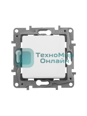 Выключатель 10АХ, на винтах, бел. ETIKA 