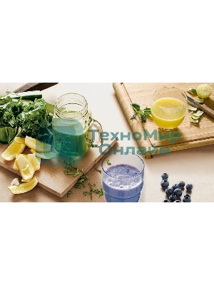 Соковыжималка Bosch MESM731M черный, шнековая вертикальная, 150 Вт, 1000 мл, электронное, реверс