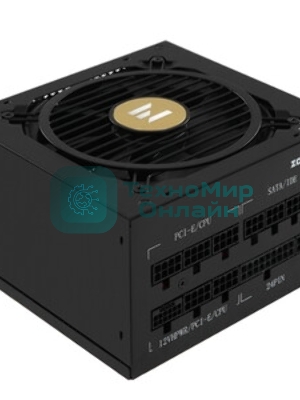 Блок питания Zalman ATX 1000W ZM1000-TMX2S Gen.5 80+ gold 24pin APFC 120мм fan 12xSATA Cab Manag RTL