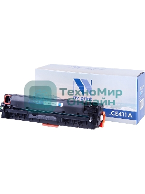 Картридж лазерный NVPrint совместимый HP CE411A Cyan для CLJ Color M351/M375/M451/M475 (2600k)