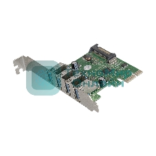 Контроллер ExeGate EXE-314 PCI-E 2.0, 4*USB 3.0 ext, разъем доп.питания (OEM)