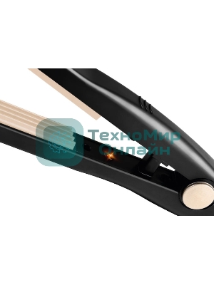 Щипцы для завивки волос Centek CT-2026 черный/золотистый, 12 мм, 200 °C, 1 режим