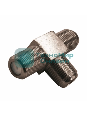 Переход соединитель PROconnect x3 гнезда F (F-тройник)