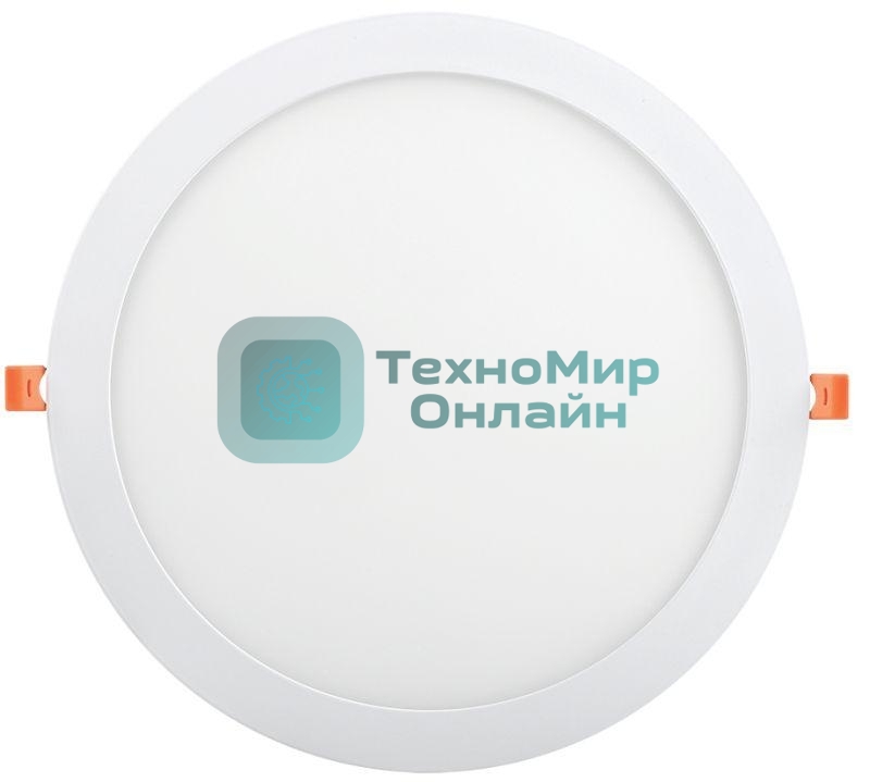 Светильник LED ДВО 1610 24Вт 6500К IP20 круг белый IEK LDVO0-1610-1-24-6500-K01