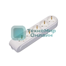 Колодка удлинителя Makel 5-м с заземл. защ. шторки