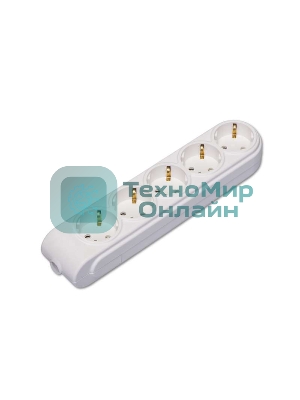 Колодка удлинителя Makel 5-м с заземл. защ. шторки