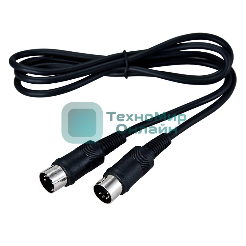 Шнур Rexant DIN 5 Pin - DIN 5 Pin, длина 1,2 метра