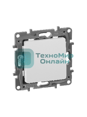 Выключатель 10АХ, на винтах, бел. ETIKA 