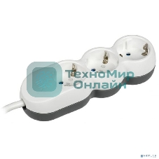 Удлинитель IEK У03 3 места 2P+PE/1,5м 3х1,5 мм2 16А/250В UNO