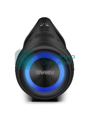 Акустическая система SVEN 370 2.0 черные (2x2W, USB, RGb подсветка)
