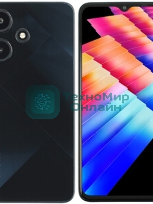 Дисплей (модуль) для Infinix Hot 30i (X669D) в сборе с тачскрином черный