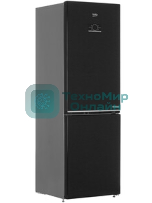 Холодильник Beko B5RCNK363ZWB черный двухкамерный 220/100 л морозилка снизу, Total No Frost