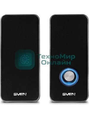 Акустическая система 2.0 SVEN 325, черный, USB, мощность 2x3 Вт(RMS) SVEN 325, черный, USB, акустическая система 2.0, мощность 2x3 Вт(RMS)
