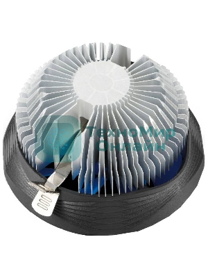 Кулер для процессора DEEPCOOL GAMMA ARCHER синий, 120 мм, алюминий, 1600 об/мин, 26.1 дБ, 3 pin, 95 Вт, 65.5 мм