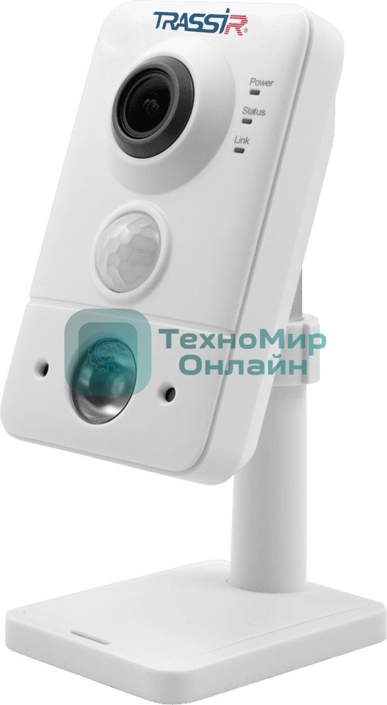 Камера видеонаблюдения IP Trassir TR-D7121IR1 v6 2.8-2.8мм цв. корп.:белый