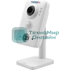 Камера видеонаблюдения IP Trassir TR-D7121IR1 v6 2.8-2.8мм цв. корп.:белый