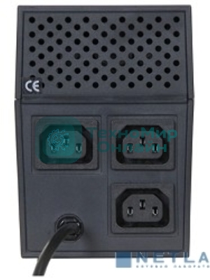 Источник бесперебойного питания Powercom Raptor RPT-1000A 600Вт 1000ВА черный