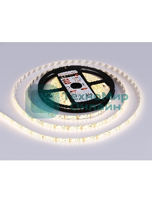 Светодиодная лента Ambrella light GS1201 2835 120Led/ 9.6W m/ 12V IP65 3000K/ 5000*8*2.27mm (2 конт.)